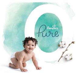 PAMPERS Pure Protection Size 2 (4-8 Kg) 39 τμχ